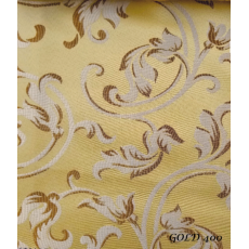 Jacquard Floral, Fabric, Color Gold Fabric, sold By the Yard\s 58 